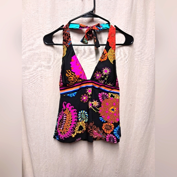 Trina Turk Halter Swim Top NWT - Picture 1 of 4